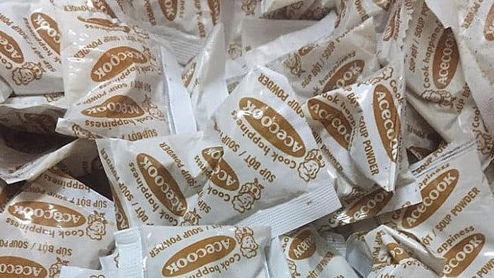 Cẩn trọng khi mua gói súp 