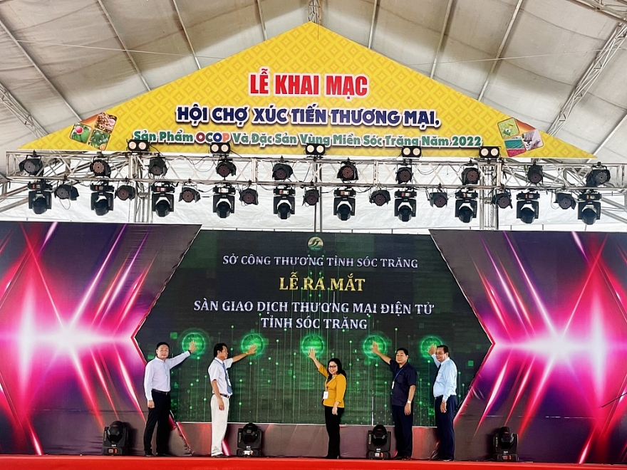 Sóc Trăng ra mắt Sàn giao dịch thương mại điện tử