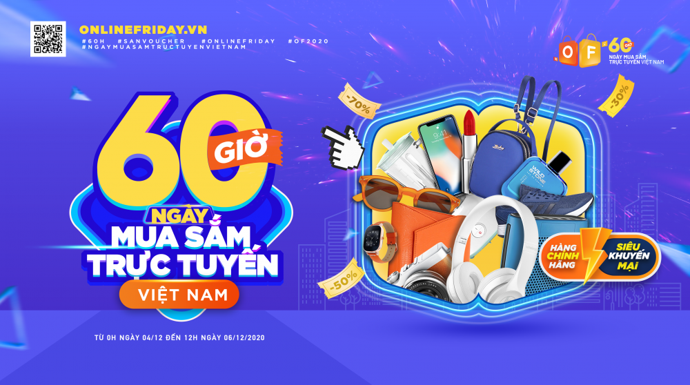 Bùng nổ nhiều chương trình ưu đãi tại Online Friday 2022