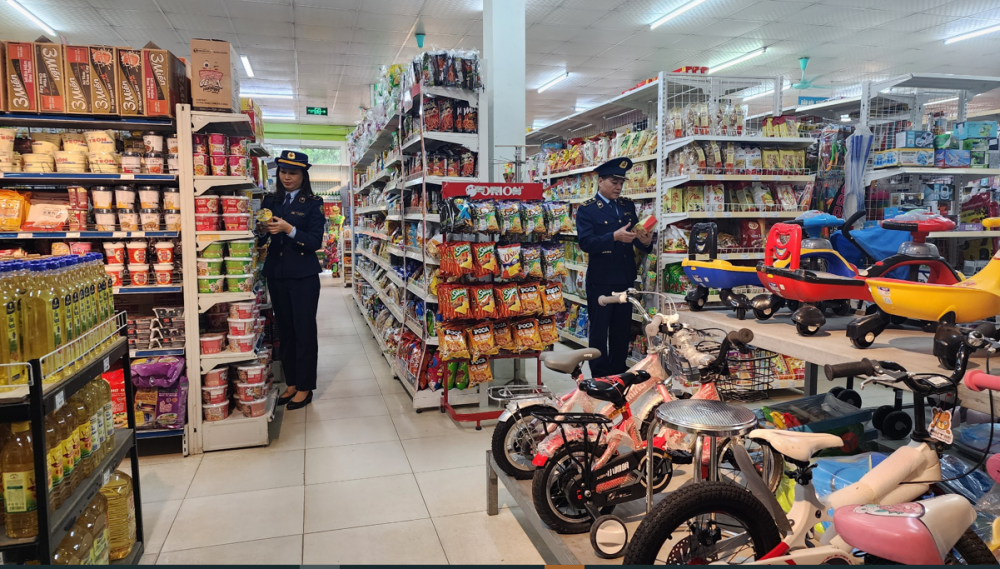 Phú Thọ ra quân kiểm tra, đảm bảo thị trường Tết