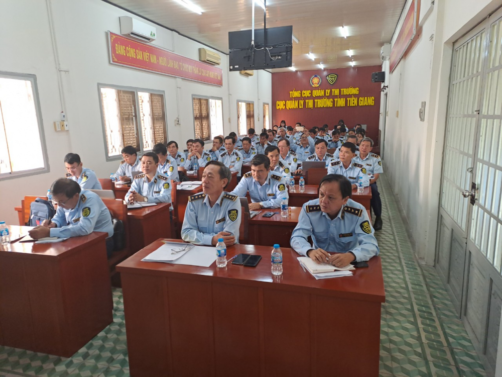 Phát huy vai trò người đứng đầu trong công tác quản lý thị trường tại Tiền Giang