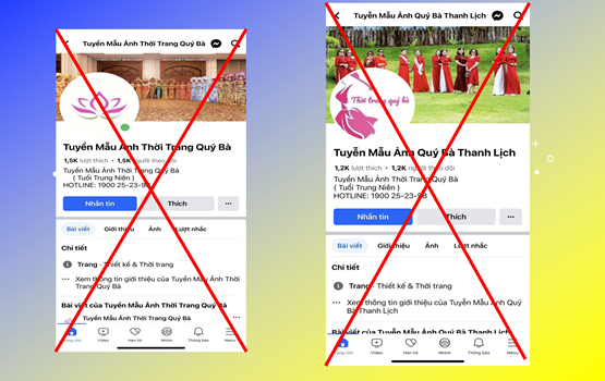 Cảnh giác thủ đoạn lừa đảo Tuyển mẫu ảnh thời trang quý bà Cảnh giác thủ đoạn lừa đảo Tuyển mẫu ảnh thời trang quý bà