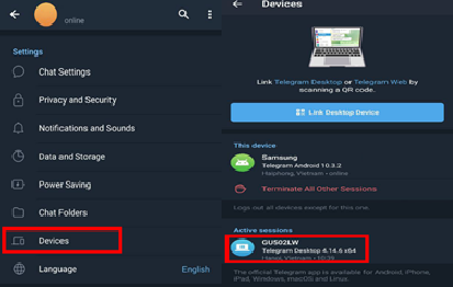 Công an Hà Nội hướng dẫn bảo mật tài khoản Telegram Công an Hà Nội hướng dẫn bảo mật tài khoản Telegram