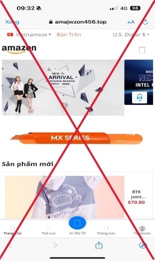 Bị chiếm đoạt hàng tỷ đồng khi tham gia làm cộng tác viên online cho trang thương mai điện tử giả mạo