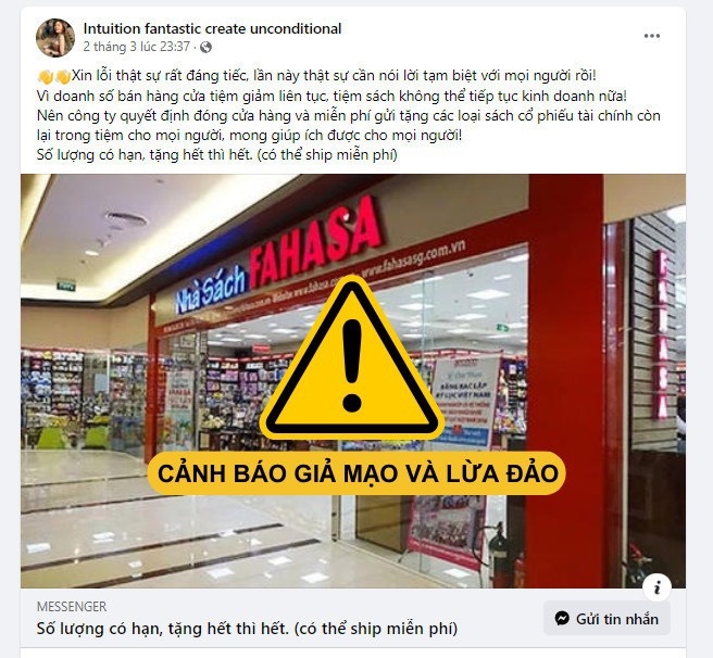 tin giả mạo fahasa ảnh 1 tin gia mao fahasa anh 1