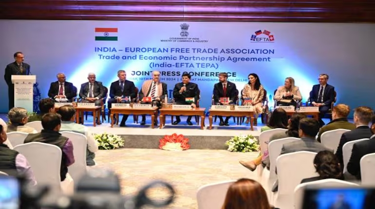Ấn Độ và Hiệp hội Thương mại tự do châu Âu ký Hiệp định Đối tác Kinh tế và Thương mại -0