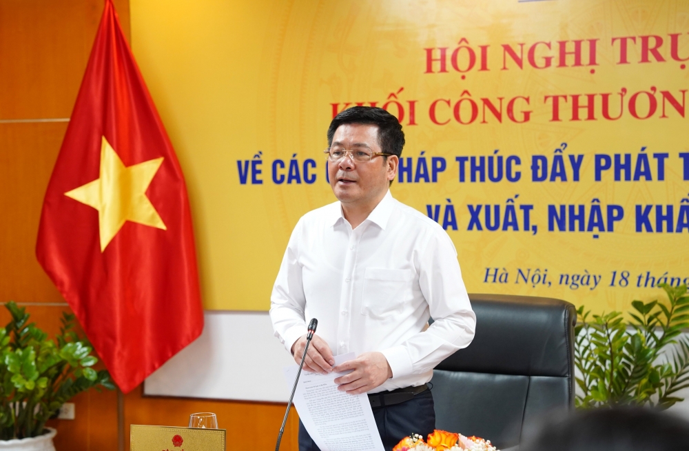 Hội nghị trực tuyến khối Công Thương địa phương về các giải pháp thúc đẩy phát triển sản xuất kinh doanh và xuất, nhập khẩu năm 2023 Hội nghị trực tuyến khối Công Thương địa phương về các giải pháp thúc đẩy phát triển sản xuất kinh doanh và xuất, nhập khẩu năm 2023