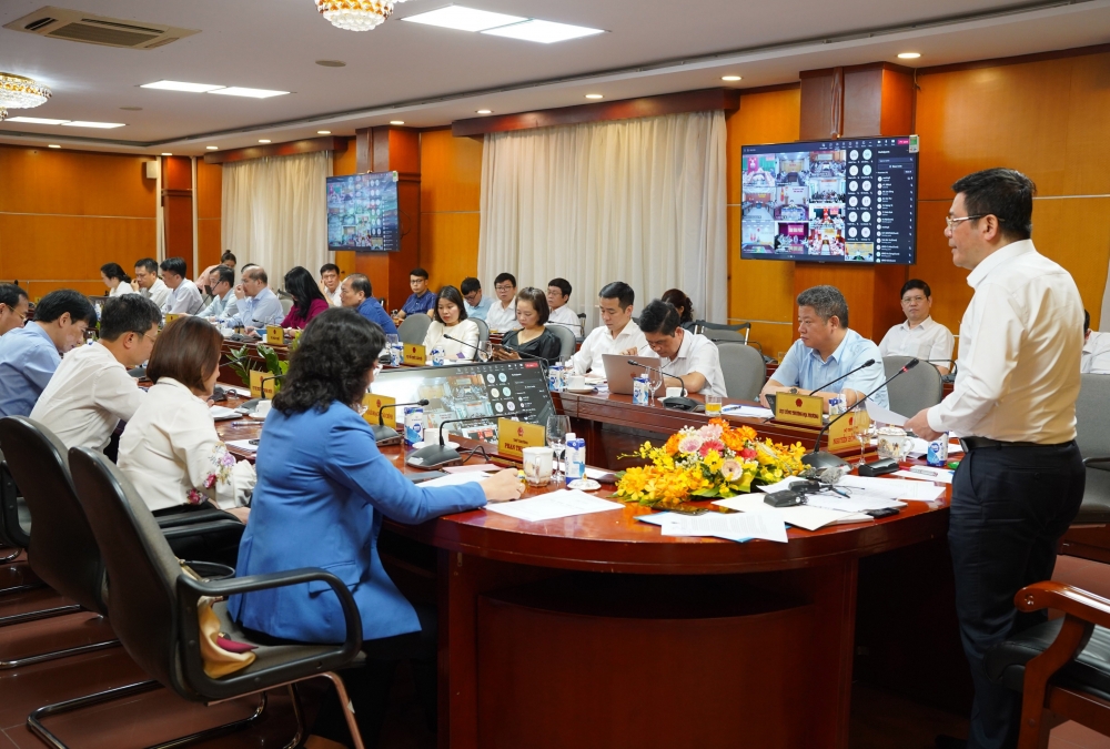 Hội nghị trực tuyến khối Công Thương địa phương về các giải pháp thúc đẩy phát triển sản xuất kinh doanh và xuất, nhập khẩu năm 2023 Hội nghị trực tuyến khối Công Thương địa phương về các giải pháp thúc đẩy phát triển sản xuất kinh doanh và xuất, nhập khẩu năm 2023