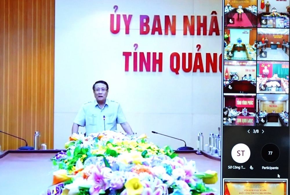 Hội nghị trực tuyến khối Công Thương địa phương về các giải pháp thúc đẩy phát triển sản xuất kinh doanh và xuất, nhập khẩu năm 2023 Hội nghị trực tuyến khối Công Thương địa phương về các giải pháp thúc đẩy phát triển sản xuất kinh doanh và xuất, nhập khẩu năm 2023