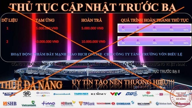 Trang web giả mạo