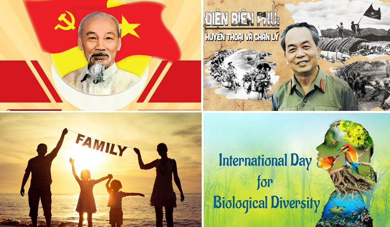 Những ngày Lễ lớn, sự kiện quan trọng diễn ra trong tháng 5 Những ngày Lễ lớn, sự kiện quan trọng diễn ra trong tháng 5