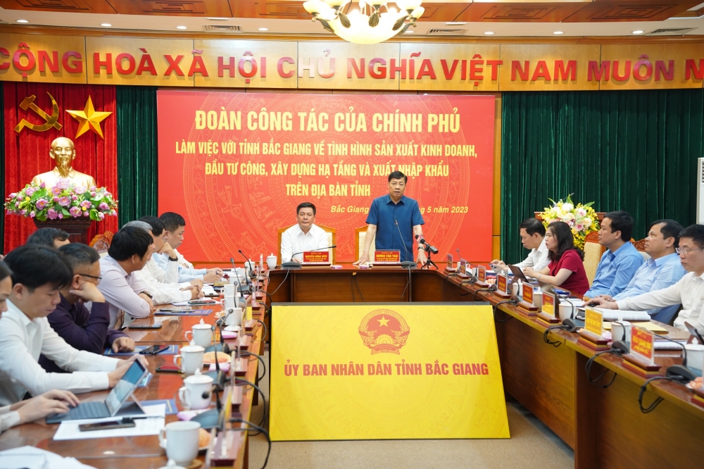 Bộ trưởng Nguyễn Hồng Diên: Bắc Giang tập trung 06 nhóm nhiệm vụ trọng tâm để thúc đầy phục hồi đà tăng trưởng Bộ trưởng Nguyễn Hồng Diên: Bắc Giang tập trung 06 nhóm nhiệm vụ trọng tâm để thúc đầy phục hồi đà tăng trưởng