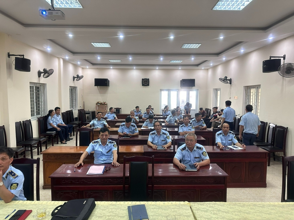 Cục Quản lý thị trường tỉnh Hà Tĩnh tổ chức cuộc thi tìm hiểu kiến thức chuyên môn để nâng cao nghiệp vụ