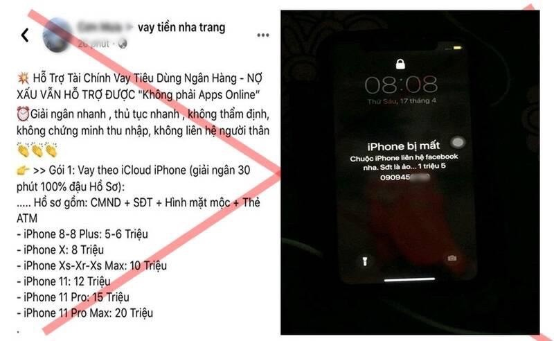 Cảnh báo thủ đoạn lừa đảo qua iCloud - Hậu quả khôn lường Cảnh báo thủ đoạn lừa đảo qua iCloud - Hậu quả khôn lường
