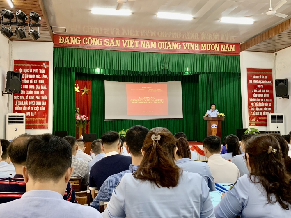 Khai giảng Lớp bồi dưỡng về các biện pháp nghiệp vụ và công tác phối hợp của QLTT năm 2023 Khai giảng Lớp bồi dưỡng về các biện pháp nghiệp vụ và công tác phối hợp của QLTT năm 2023