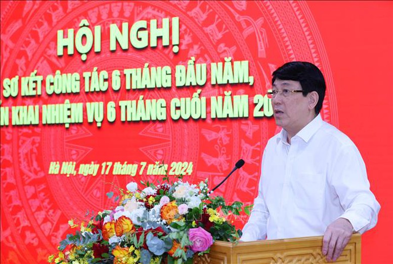 Ban Chỉ đạo 35 Trung ương triển khai nhiệm vụ 6 tháng cuối năm 2024- Ảnh 1. Ban Chỉ đạo 35 Trung ương triển khai nhiệm vụ 6 tháng cuối năm 2024- Ảnh 1.
