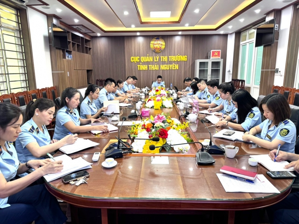 Cục QLTT tỉnh Thái Nguyên quán triệt, triển khai thực hiện nghiêm công tác phòng chống tham nhũng