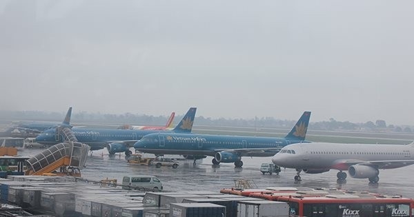 Hàng không cấp tập dọn bão Yagi Hàng không cấp tập dọn bão Yagi