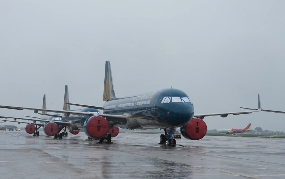 Hàng không cấp tập dọn bão Yagi Hàng không cấp tập dọn bão Yagi