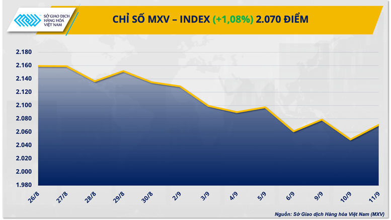 Lực mua mạnh quay lại thị trường kéo chỉ số MXV-Index phục hồi- Ảnh 1.