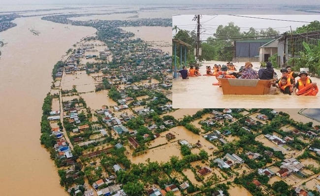 Tổng cục Quản lý thị trường phát động ủng hộ đồng bào bị thiệt hại do bão lũ số 3 gây ra
