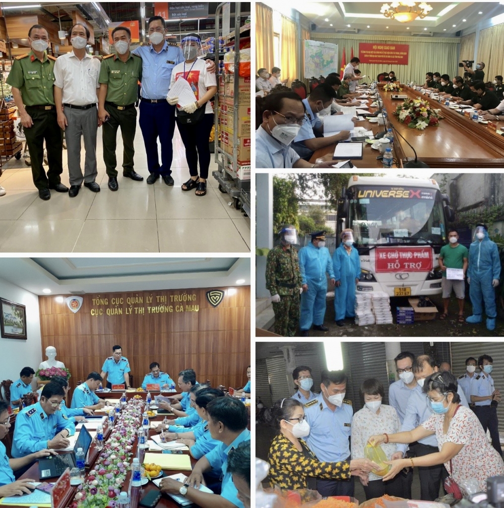 Tổ công tác đặc biệt của lực lượng QLTT và những ngày trong tâm dịch Tổ công tác đặc biệt của lực lượng QLTT và những ngày trong tâm dịch