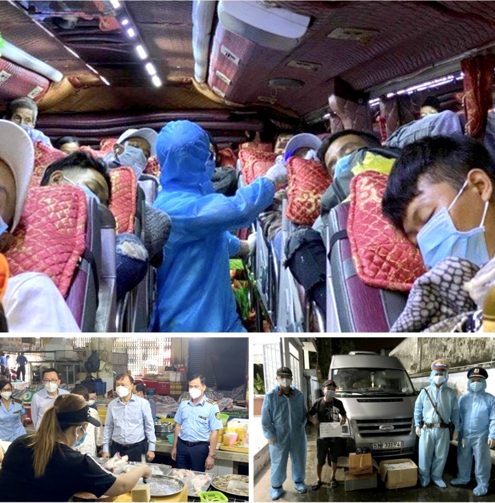 Tổ công tác đặc biệt của lực lượng QLTT và những ngày trong tâm dịch Tổ công tác đặc biệt của lực lượng QLTT và những ngày trong tâm dịch