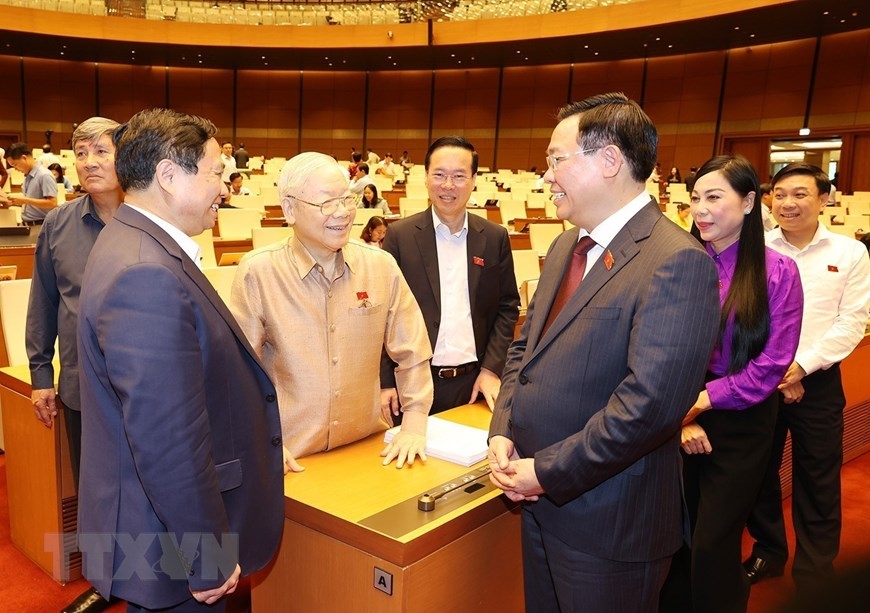 Tổng Bí thư Nguyễn Phú Trọng dự phiên chất vấn và trả lời chất vấn