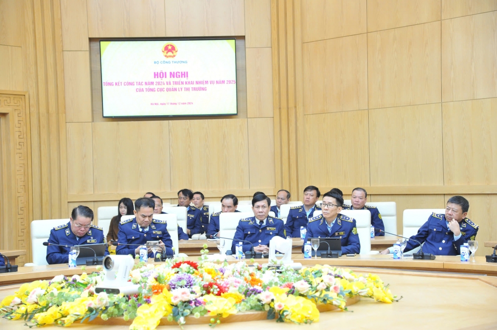 Lực lượng Quản lý thị trường tổng kết công tác năm 2024, triển khai nhiệm vụ năm 2025
