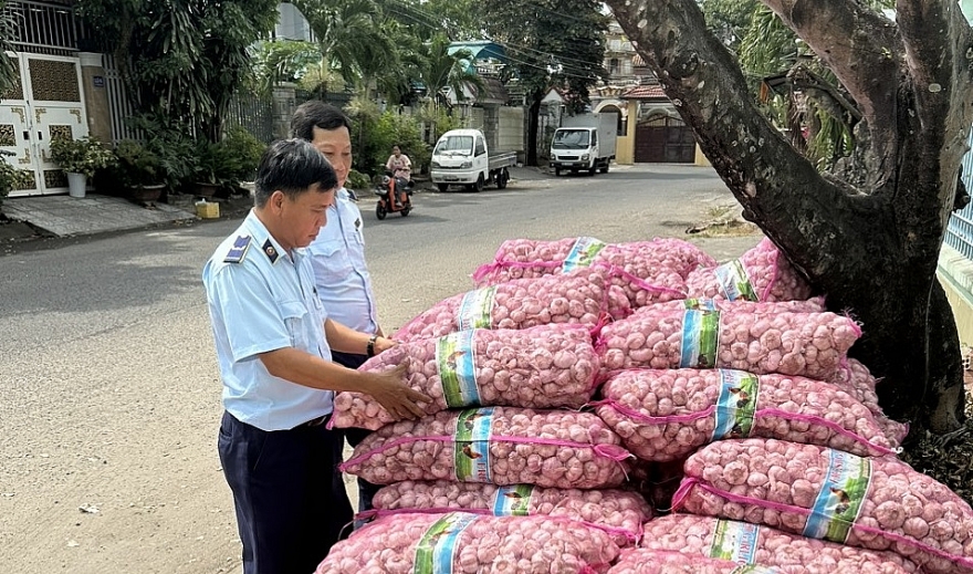 Kiên Giang: Tạm giữ 2,6 tấn củ tỏi xuất xứ Trung Quốc, không có nhãn phụ tiếng Việt