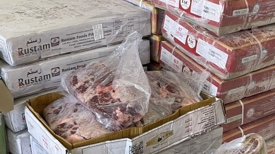 Long An: Phát hiện, tạm giữ gần 600 kg sản phẩm động vật không rõ nguốc gốc