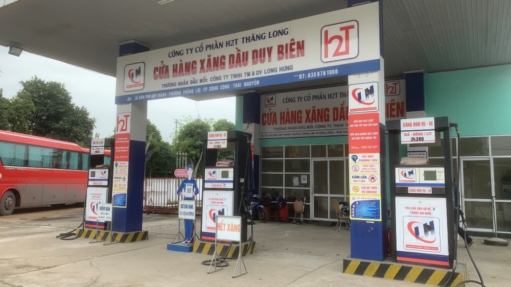 Thái Nguyên: Phát hiện cây xăng ngừng bán hàng không thông báo với cơ quan chức năng
