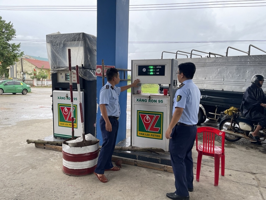 Cục QLTT tỉnh Quảng Ngãi tăng cường công tác kiểm tra, kiểm soát, giám sát trong hoạt động kinh doanh xăng dầu