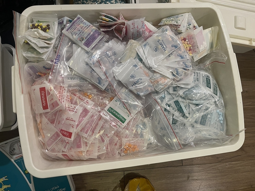 Phát hiện gần 3 tấn nguyên liệu thuốc và thực phẩm chức năng không rõ nguồn gốc trong Khu đô thị Times City