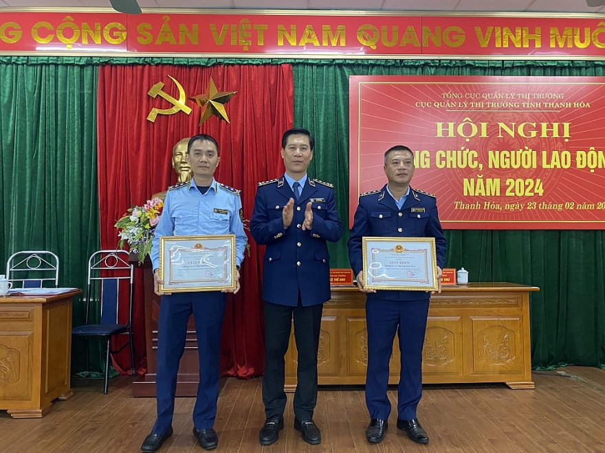 Cục QLTT tỉnh Thanh Hóa tổ chức thành công Hội nghị công chức, người lao động năm 2024 Cục QLTT tỉnh Thanh Hóa tổ chức thành công Hội nghị công chức, người lao động năm 2024