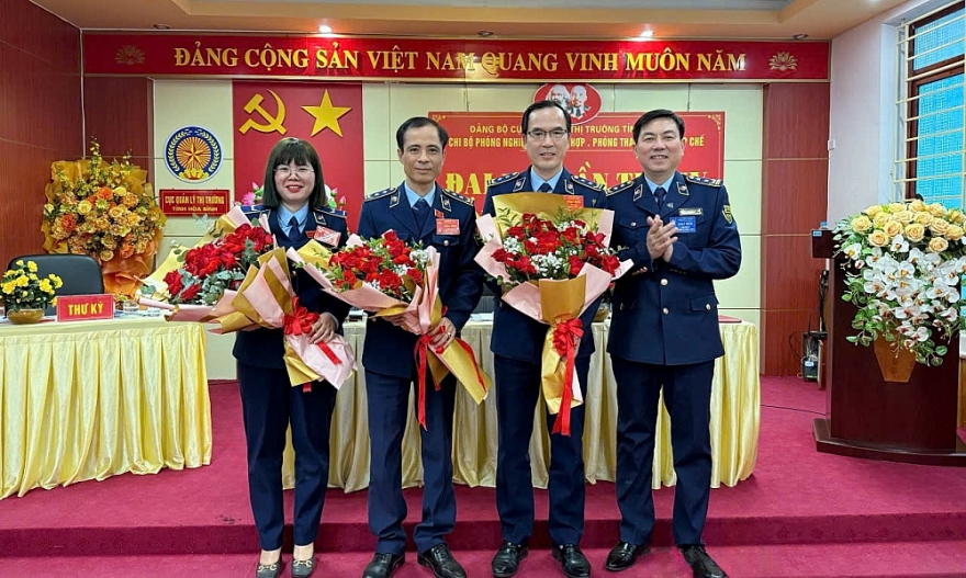 Đại hội các chi bộ trực thuộc Đảng ủy Cục QLTT Hoà Bình nhiệm kỳ 2025-2027