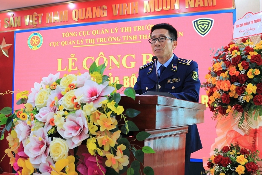 Bổ nhiệm Cục trưởng Cục QLTT tỉnh Thái Nguyên