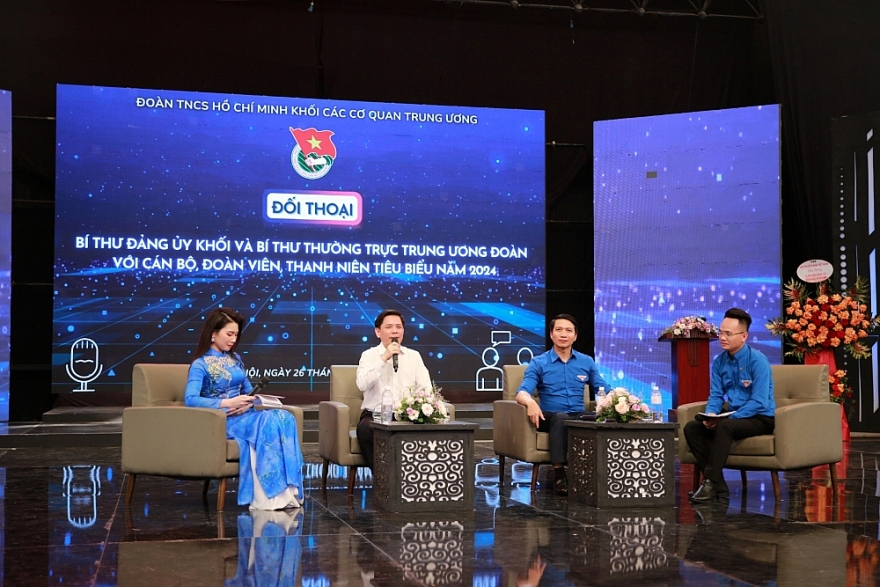 Đối thoại Phát triển nguồn nhân lực trẻ, chất lượng cao đáp ứng yêu cầu phát triển nhanh, bền vững và hội nhập quốc tế