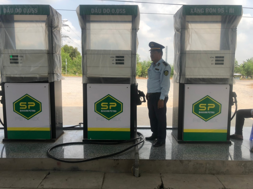 Tiền Giang: Phát hiện 01 trường hợp vi phạm quy định về điều kiện cửa hàng bán lẻ xăng dầu