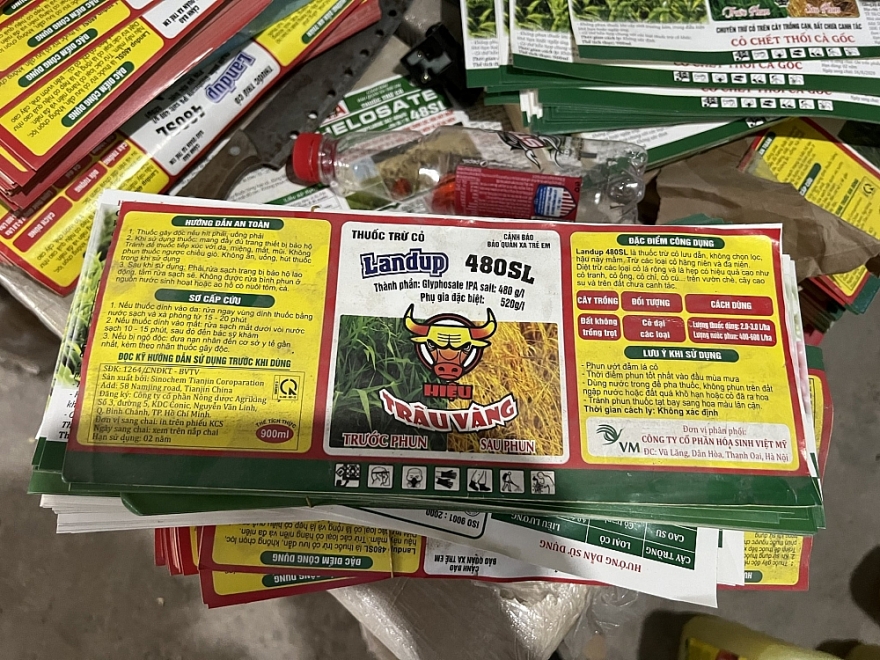 Xoá sổ kho thuốc bảo vệ thực vật giả tại Hà Nội