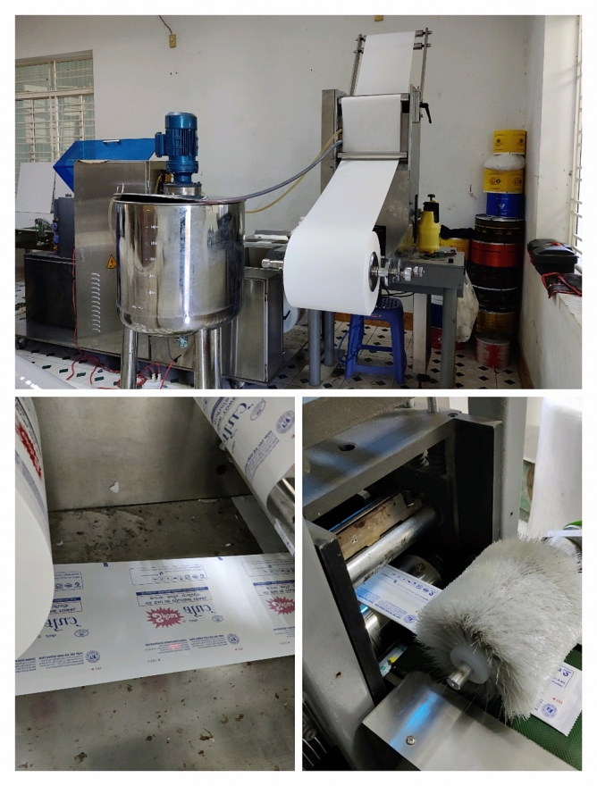 Tạm giữ hơn 20.000 khăn ướt có dấu hiệu giả mạo nhãn hiệu SNOW