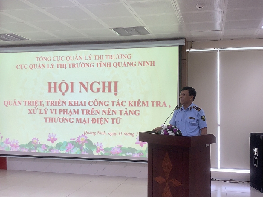 Quảng Ninh: Quán triệt, triển khai nhiệm vụ cho 50 cán bộ, kiểm soát viên trẻ lòng cốt trong kiểm tra, xử lý vi phạm trên lĩnh vực TMĐT