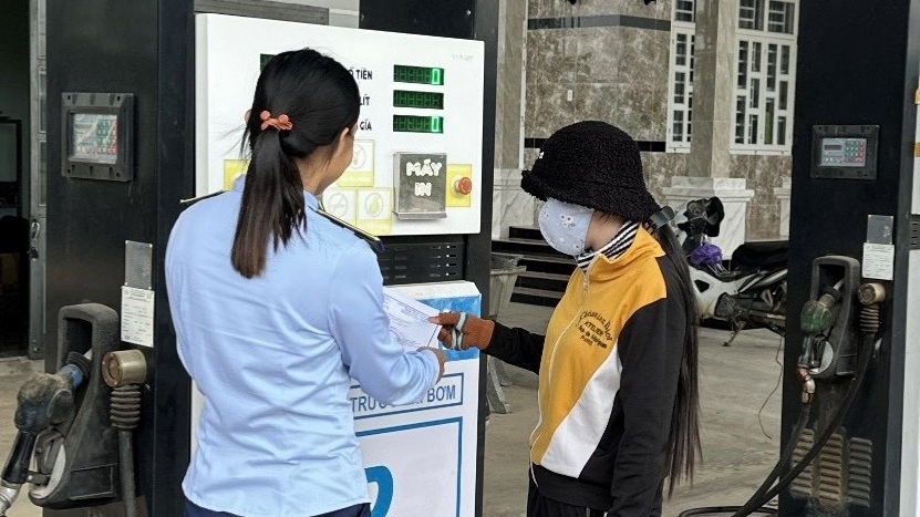 Xử phạt 55 triệu đồng 01 Công ty kinh doanh xăng dầu tại Bình Thuận