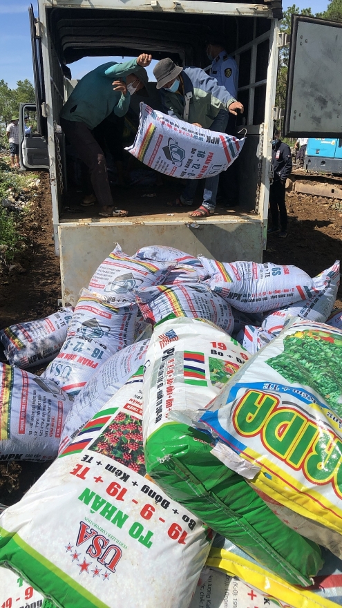 Lâm Đồng: Xử phạt hơn 1 tỉ đồng do kinh doanh phân bón giả, kém chất lượng