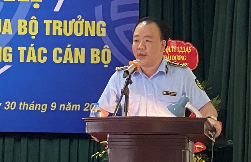 Đồng chí Trần Văn Toàn giữ chức Quyền Cục trưởng Cục QLTT Hải Dương