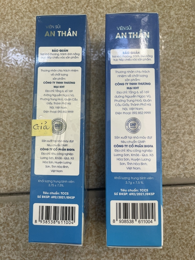 Hà Nội: Phát hiện hàng trăm hộp viên sủi an thần có dấu hiệu là hàng giả