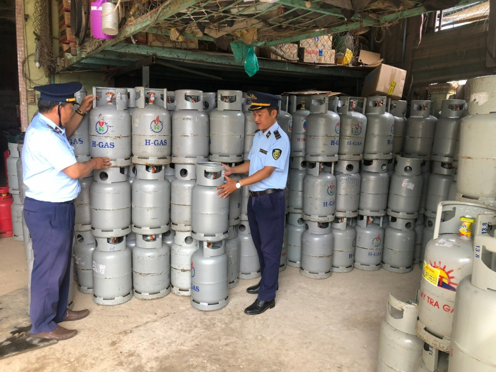 Phát hiện, xử lý nghiêm các vi phạm trong kinh doanh LPG tại Tiền Giang