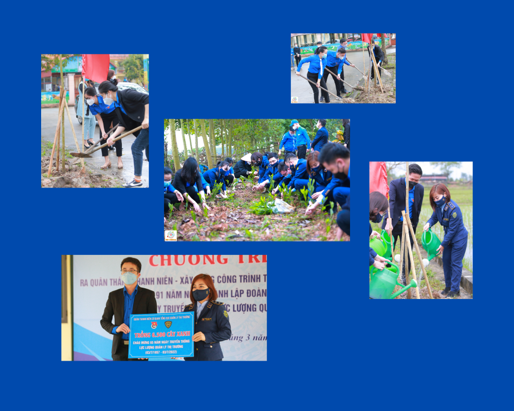 Tuổi trẻ Quản lý thị trường tự hào tiến bước