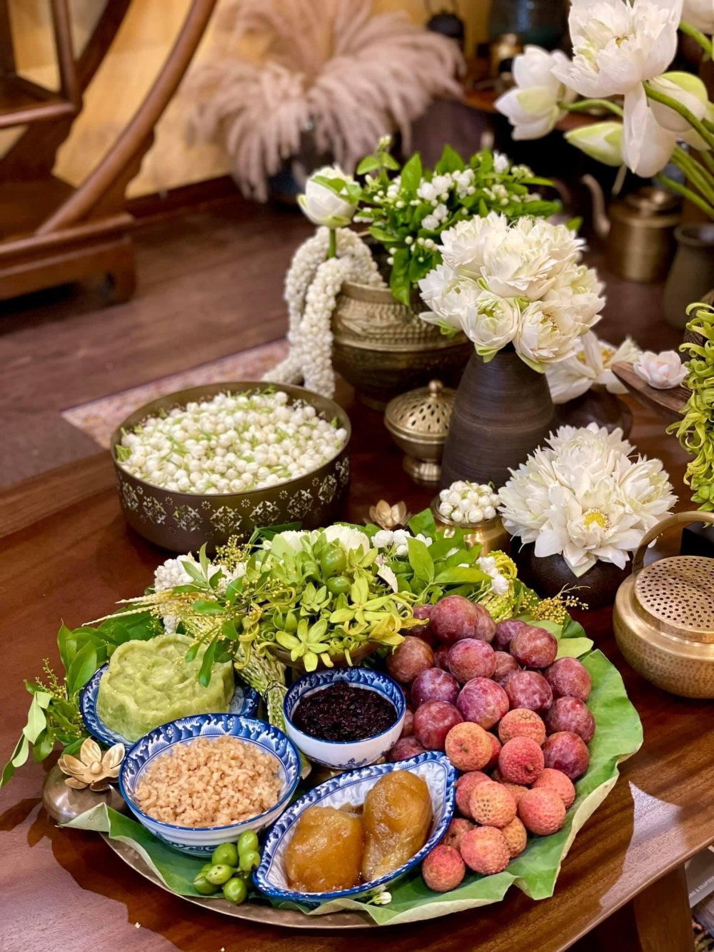 Hút mắt những mâm cúng trong dịp Tết Đoan ngọ Hút mắt những mâm cúng trong dịp Tết Đoan ngọ