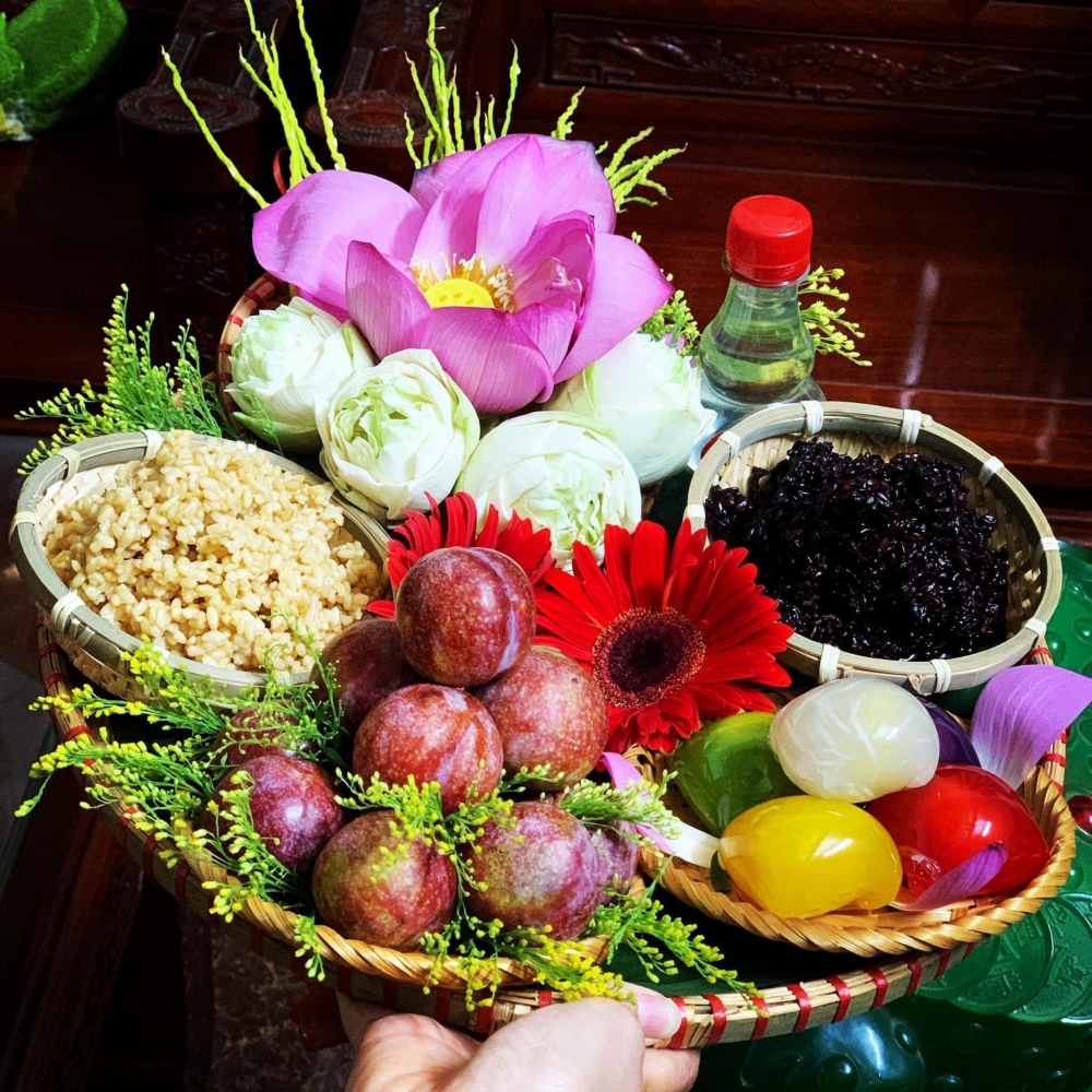 Hút mắt những mâm cúng trong dịp Tết Đoan ngọ Hút mắt những mâm cúng trong dịp Tết Đoan ngọ